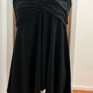 Ashley Stewart Black Strapless top.